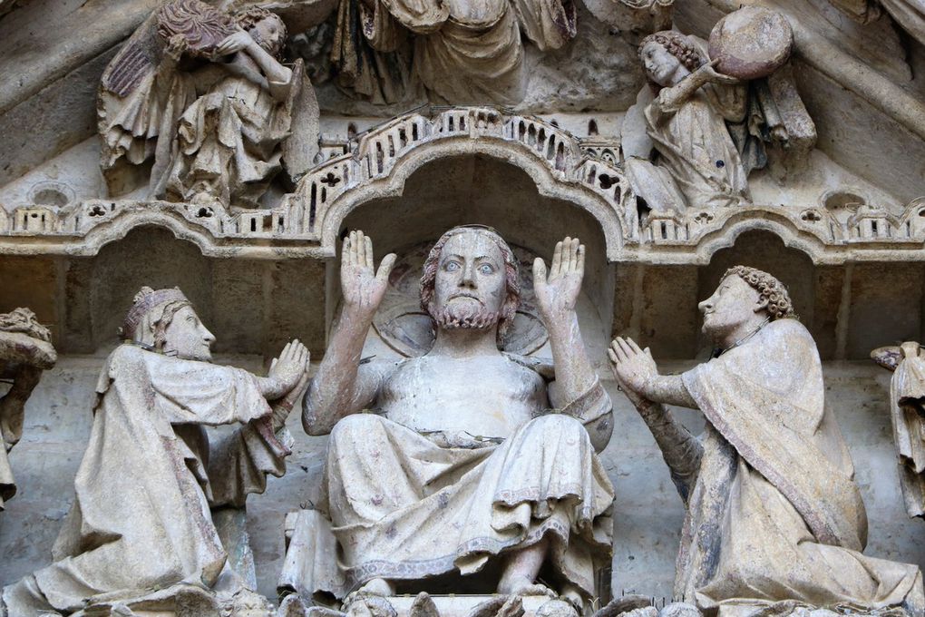 visite à la cathédrale d' Amiens.