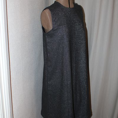 Robe trapèze argentée, 2ème version