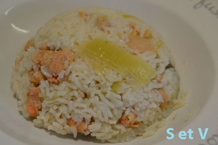Risotto de saumon : une recette cookeo