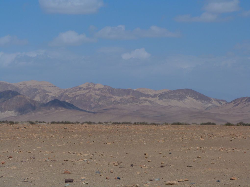 traversée de l'Altiplano, survol des lignes de Nazca et traversée du désert jusqu'au Pacifique !!!