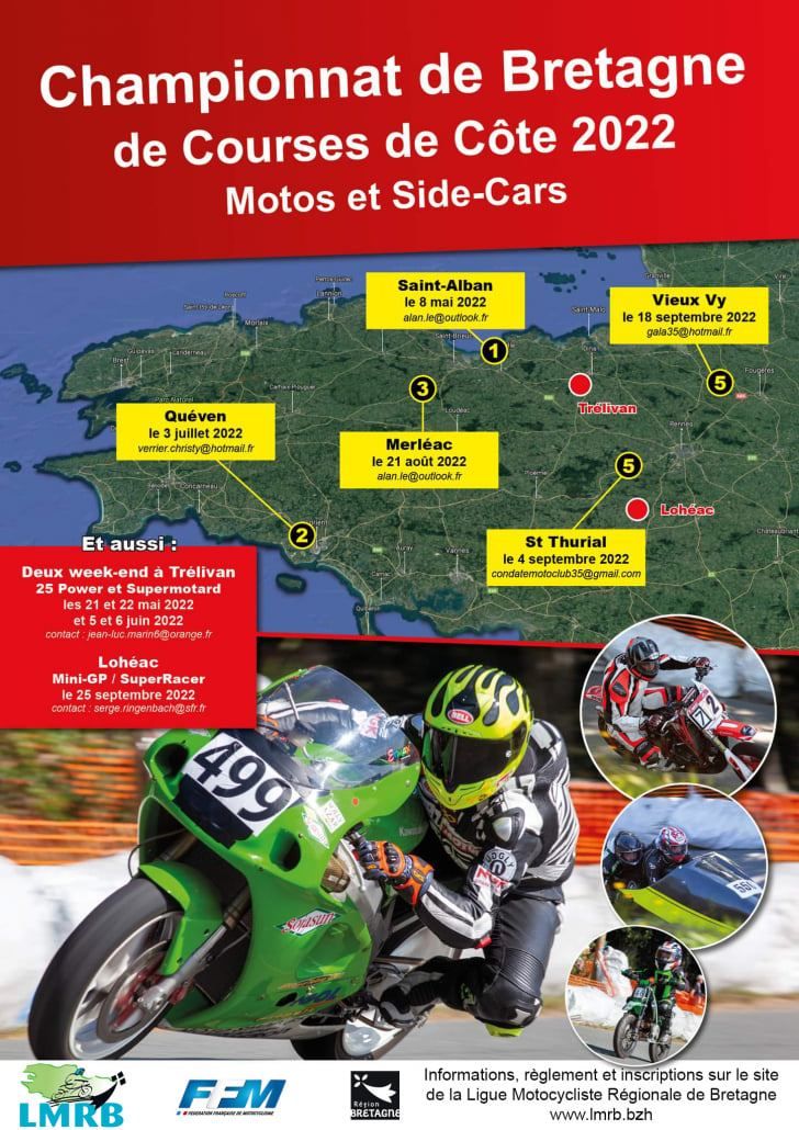 Calendrier Bourse Moto 2023 Calendrier Événements Et Roulages Motos (Et Voitures Anciennes) 2022 -  Frico-Racing-Passion Moto