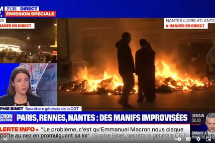 Allocution d'Emmanuel Macron : la réaction de Sophie Binet, la secrétaire générale de la CGT