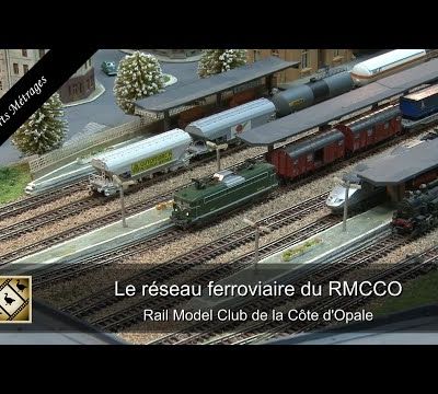 l’un des magnifiques réseaux du Rail Model Club de la Côte d’Opale (RMCCO) 