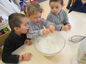 Quand on fait des crêpes... en Petite section!