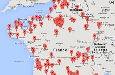 Carte de France de la corruption 