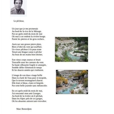 Les poèmes de Marc Benredjem (19)  Le pêcheur