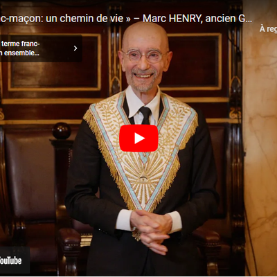 Voir « Être Franc-maçon : un chemin de vie », conférence - à Londres - de Marc HENRY, ancien Grand Maître de la Grande Loge de France.