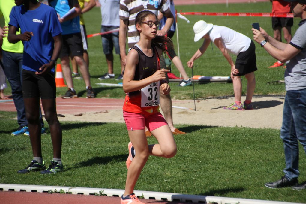 Camille Moulard et Marion Peju médaillées aux championnats du Rhône minimes