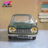 FASCICULE N°46 PEUGEOT 204 BERLINE 1966 VERTE FONCE 5 PORTES 1/43 IXO - car-collector.net