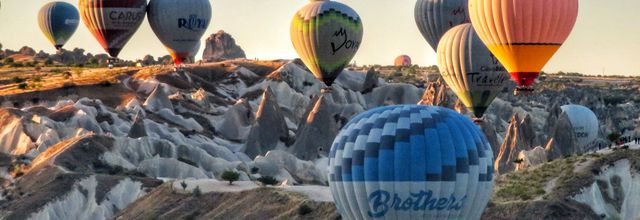 Paysage de Cappadoce. Turquie