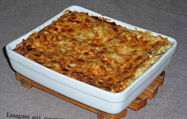 LASAGNE COURGETTE CHEVRE 8 PP/ Pers