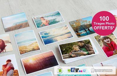 Photobox, vos tirages photos gratuits : 100photos