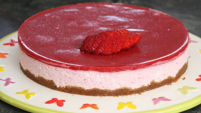 Bavarois Fraises Speculoos (au Thermomix ou sans)