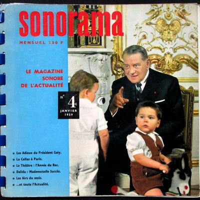 Sonorama n°4 - Janvier 1959 - disque 2 - Actualités générales