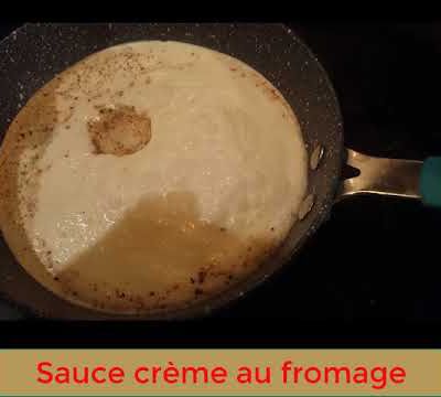 Ravioles à la bolognaise, sauce crème aux fromages