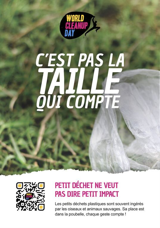 Le World Cleanup Day - France sensibilise avec une campagne insolite sur les déchets abandonnés !