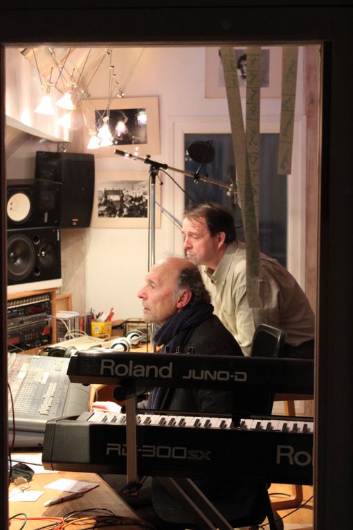 Enregistrement avec Jean Humenry sur des chansons écrites pour Jean-Claude Gianadda