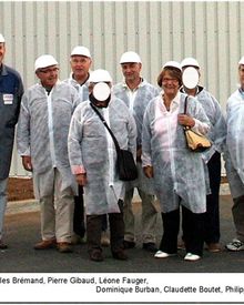 Visite de l'usine de METHANISATION