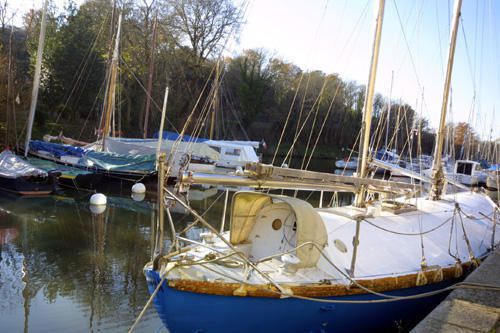 Situ&eacute; sur l'embouchure de la Vilaine, le Port de la Roche Bernard est un havre de paix...