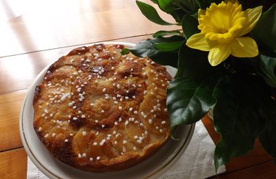 Fondant charentais aux pommes et au pineau