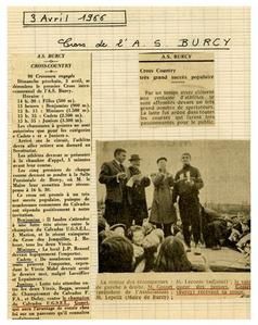 Jean-Claude Gosset (17 ans) crée l'Association Sportive de Burcy en 1965...qui devient un an plus tard l'Association Sports et Loisirs de Burcy...