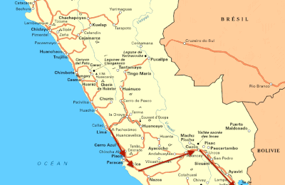 Projet d'itinéraire: Pérou