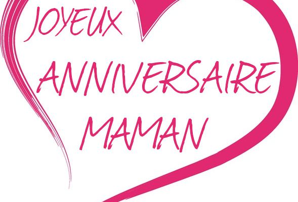 Joyeux anniversaire maman image