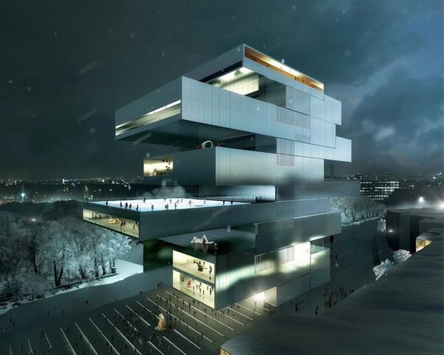 HENEGHAN PENG ARCHITECTURE / PROJECT WINNER FOR "THE NATIONAL CENTER FOR CONTEMPORARY ART" / NEW NCCA IN MOSCOW /