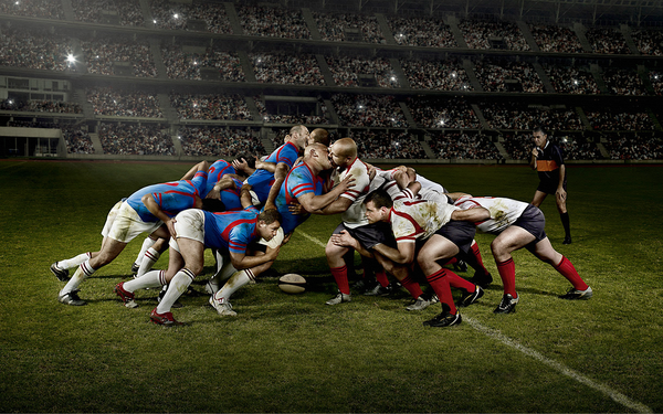 Pour limiter les blessures au rugby, rien de tel qu'une bonne balance.
