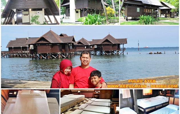 Pulau Ayer Resort Terkenal Dengan Cottage Kayu Di Atas Laut Dan Di Darat