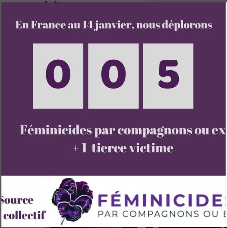 50 EME   FEMINICIDES   DEPUIS LDEBUT  DE L ANNEE 2022 