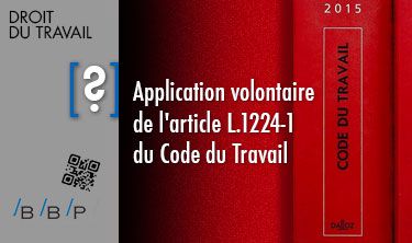 Article l122 28 1 code du travail