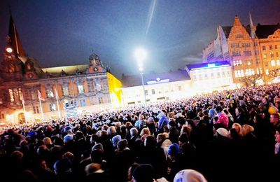 Zlatan Ibrahimovic a réservé la Grand Place de Malmö pour la diffusion du match 