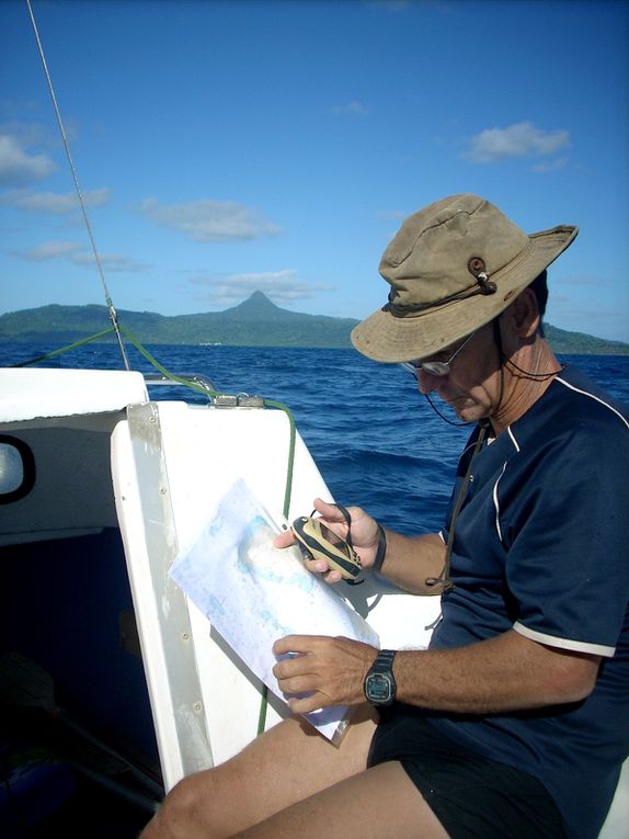 Quelques photos de nous quand nous naviguons sur le lagon de Mayotte