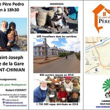 Mardi 25 juin 2019 : Rencontre avec le Père Pedro de Madagascar