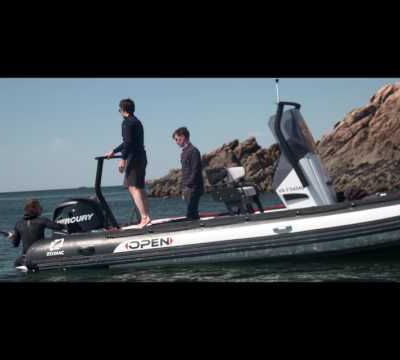 Zodiac présente LA nouvelle vidéo  de l'OPEN 7 bateau semi-rigide en complément de la série des Pro Open 550 650