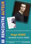 Hugo Boris à la bibliothèque de St Jean de Maurienne : 4 avril 2014