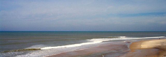 La côte médocaine , le ciel, la me, le sable (33)