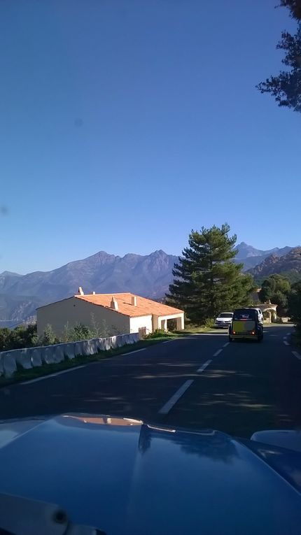 Superbe balade en Corse avec nos Deuches.