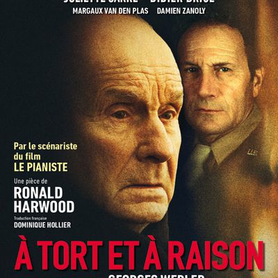 Michel Bouquet revient dans A Tort Et A Raison dès le 23/12 au Théâtre Hébertot / THEATRE / ACTUALITE