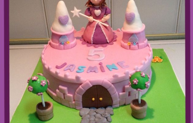 Birthday cake "princesse"