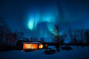 Vedere l'aurora boreale a Tromso Norvegia