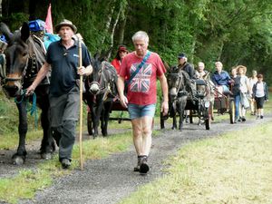 Rando avec les ânes à St Saturnin