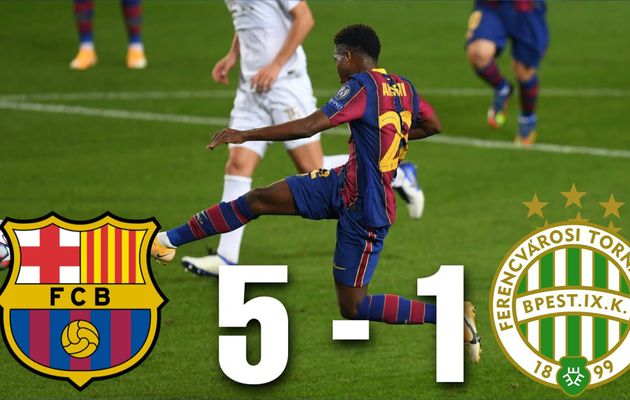 Barcelona khởi đầu ấn tượng tại đấu trường Champions League