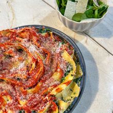 Spirale de lasagne aux légumes de Cyril Lignac dans Tous en cuisine