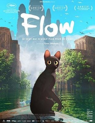 Flow, le chat qui n'avait plus peur de l'eau.