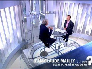 JEAN-CLAUDE MAILLY SUR FRANCE 5 «C'est à dire?» - 211012