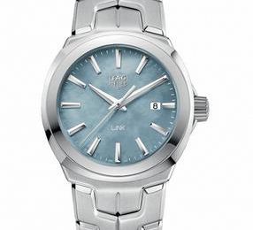 TAG Heuer Link Blue Mother of Pearl Dial Ladies Watch WBC1311.BA0600