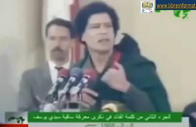 Archives :  Kadhafi, le monde arabe et Israël 