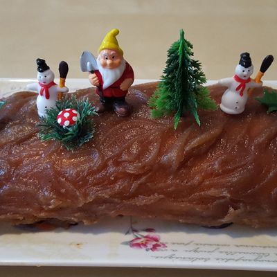 La bûche à la crème de marrons